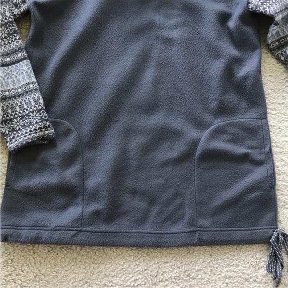 Anthropologie Fair Isle Cowl Neck Fleece by Saturday Sunday - Picture 5 of 6